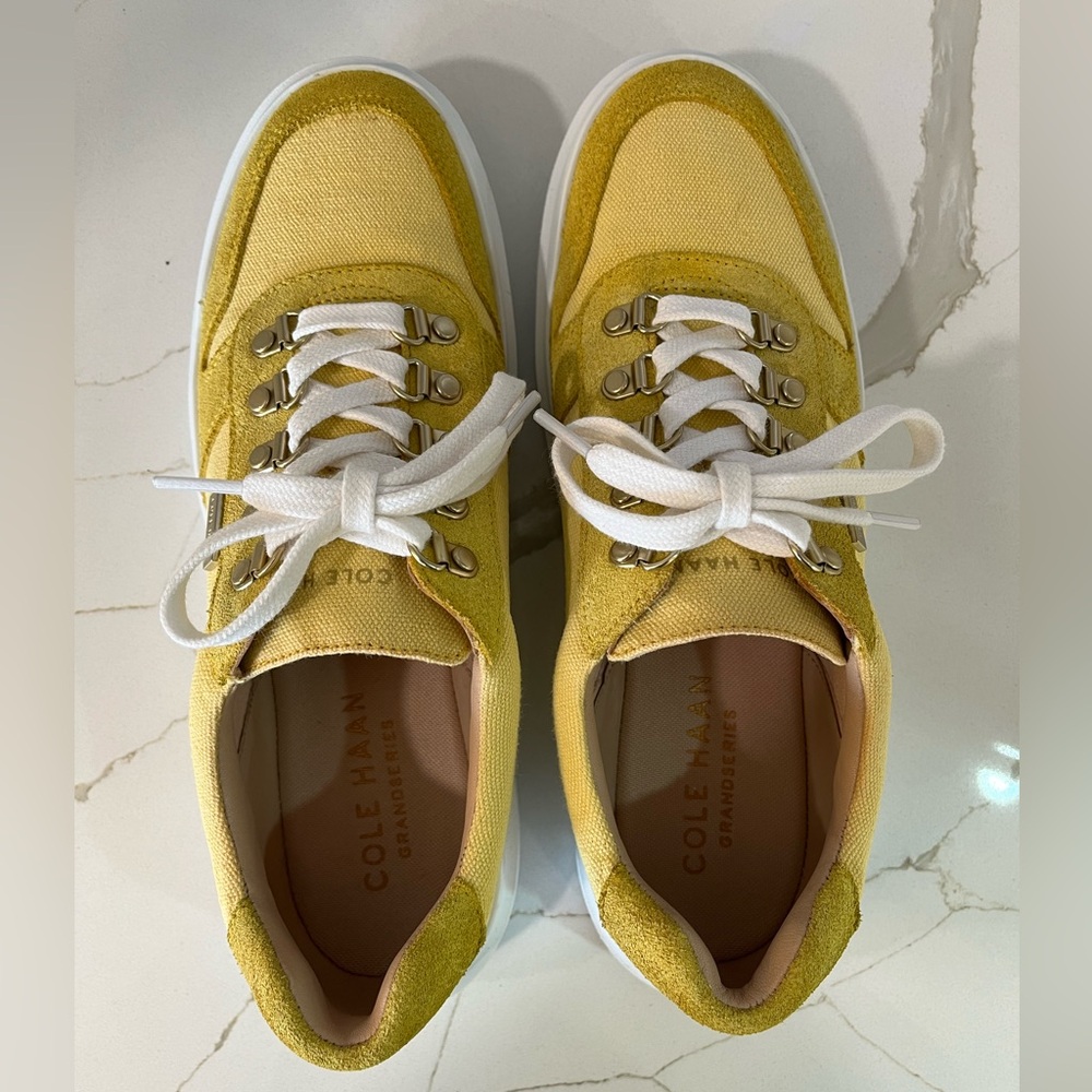 Cole Haan Grandpro Sneakers. Women’s Size 9.5 Color Yellow. - Picture 6 of 10